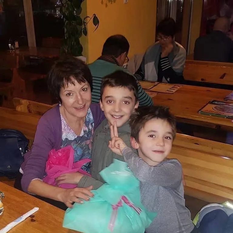 Mum and the kids